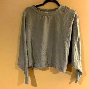 Amour Vert bat wing cotton top